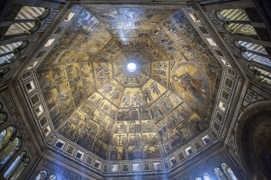 Florence Duomo, Baptistery & Opera Museum Audioguided Tour - Baptistery of San Giovanni: mosaics that reward good timing
