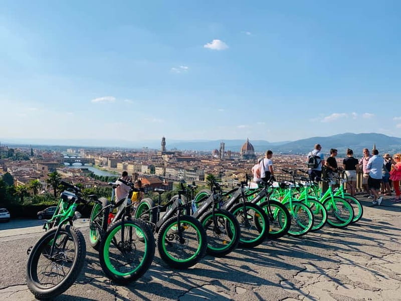 Florence: E-Bike Tour with Michelangelo Square - Why Piazzale Michelangelo works better by E-bike