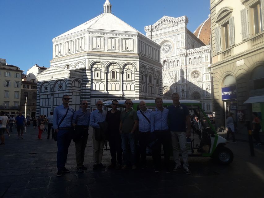 Florence: Eco-Friendly Golf Cart City Tour with Audio Guide - Key Highlights to Know Before You Go