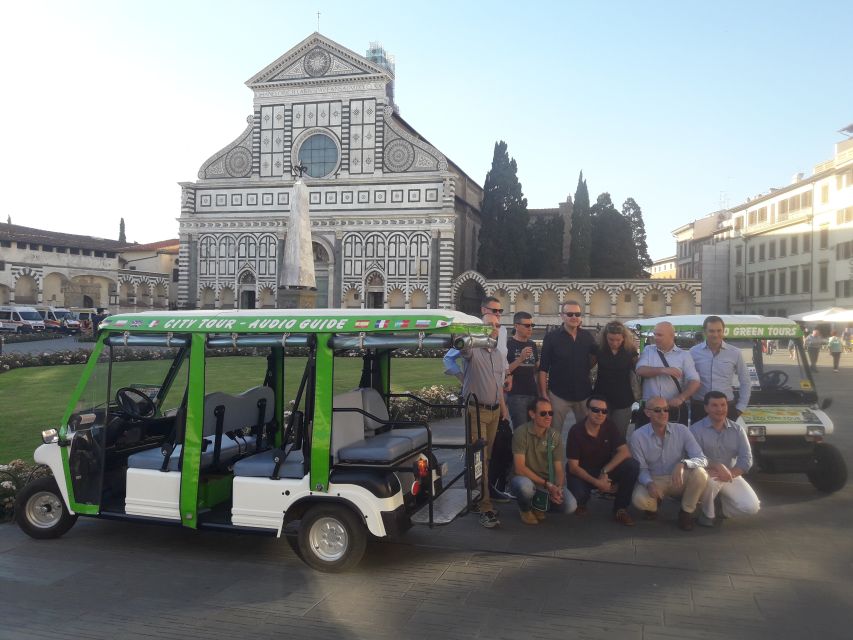 Florence: Eco-Friendly Golf Cart City Tour with Audio Guide - Ponte Vecchio to Ponte Santa Trinita: The Arno Crossing Portion