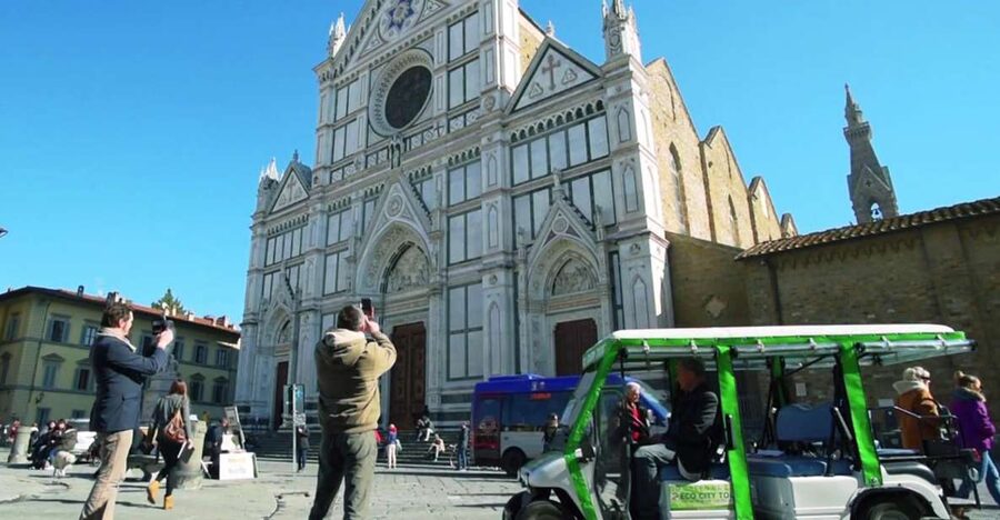 Florence: Eco-Friendly Golf Cart City Tour with Audio Guide - Piazzale Michelangelo in the 1.5-Hour Option: When the View Is the Point