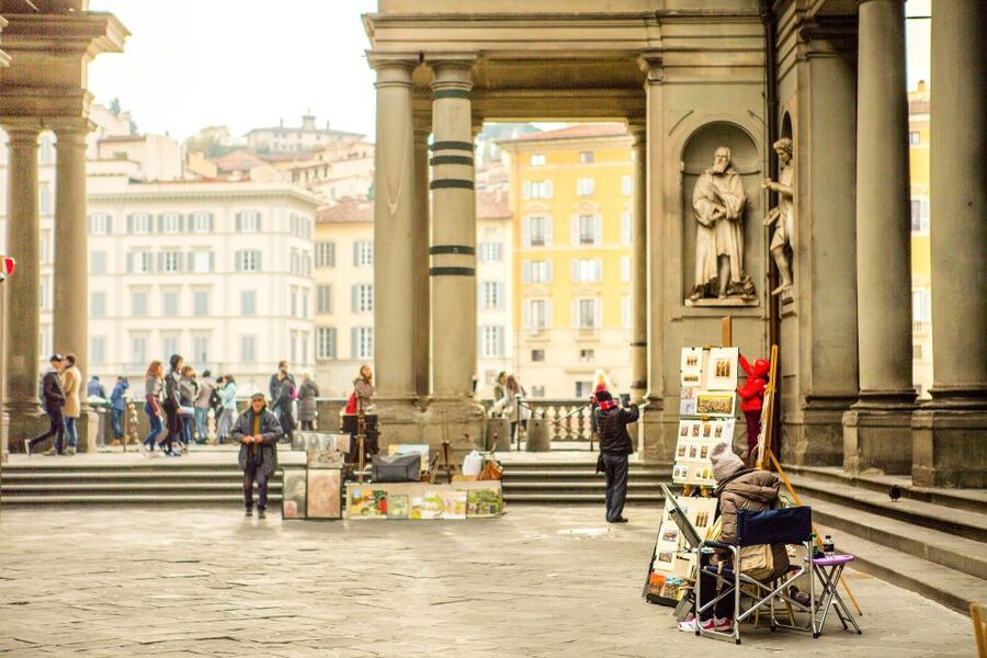 Florence: Eco-Friendly Panoramic Tour in Electric Golf Cart - Michelangelo Square: Skyline Views and Photo-Friendly Finish