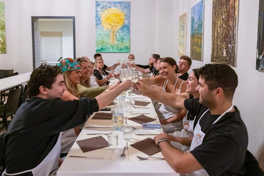 Florence: Handmade Pasta & Dessert Class with Unlimited Wine - Unlimited Tuscan Wine at the Table, Plus What to Watch For