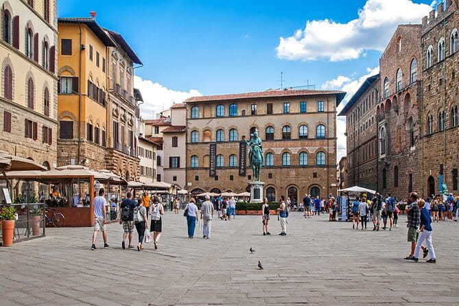 Florence in a Day: David, Cathedral & City Highlights Guided Tour - Giotto’s Bell Tower upgrade, and how to plan for the stairs