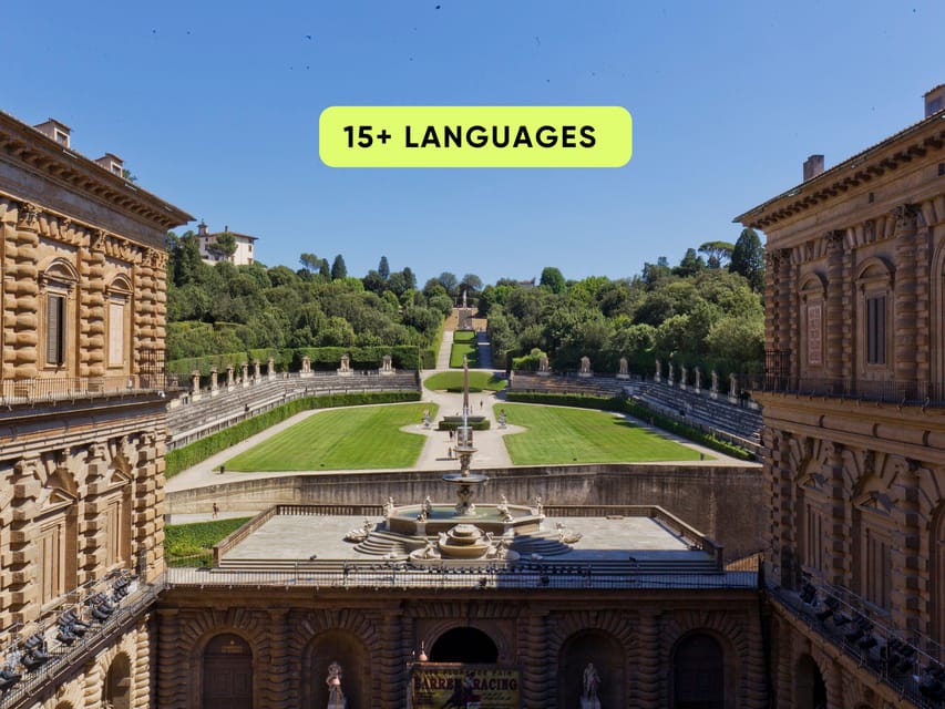 Florence: Pitti Palace and Boboli Gardens Ticket & eBook - Pitti Palace First: What You’re Really Walking Through