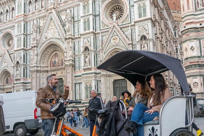 Florence Private Transportation in Rickshaw - Piazza della Repubblica to Santa Croce: The Route Ends Where Florence Starts to Feel Cozy
