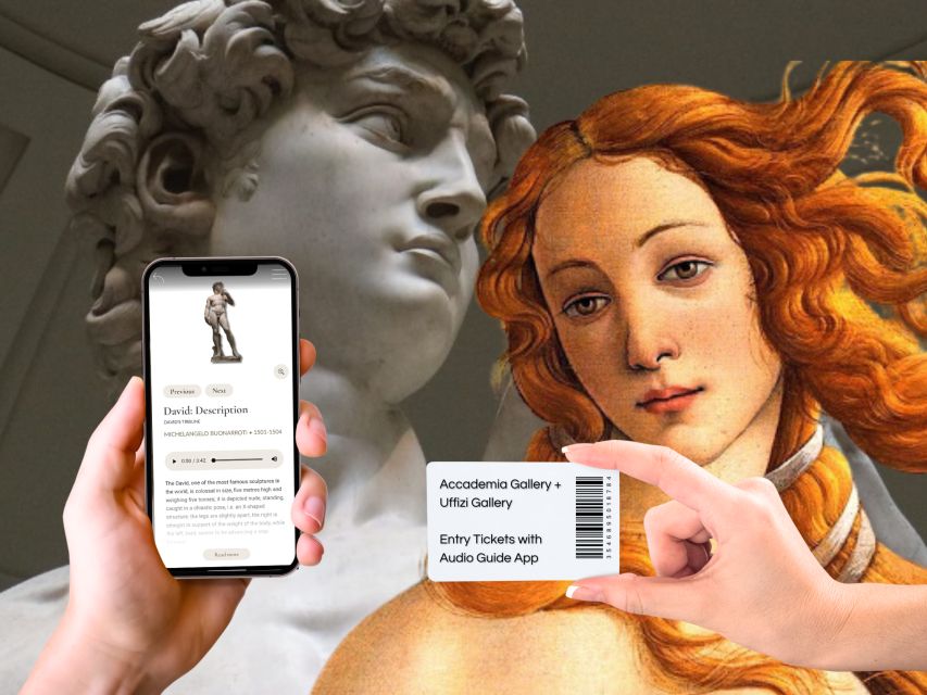 Florence: Uffizi & Accademia Priority Tickets with Audio App - Accademia Gallery: Michelangelo, and More Than Just David