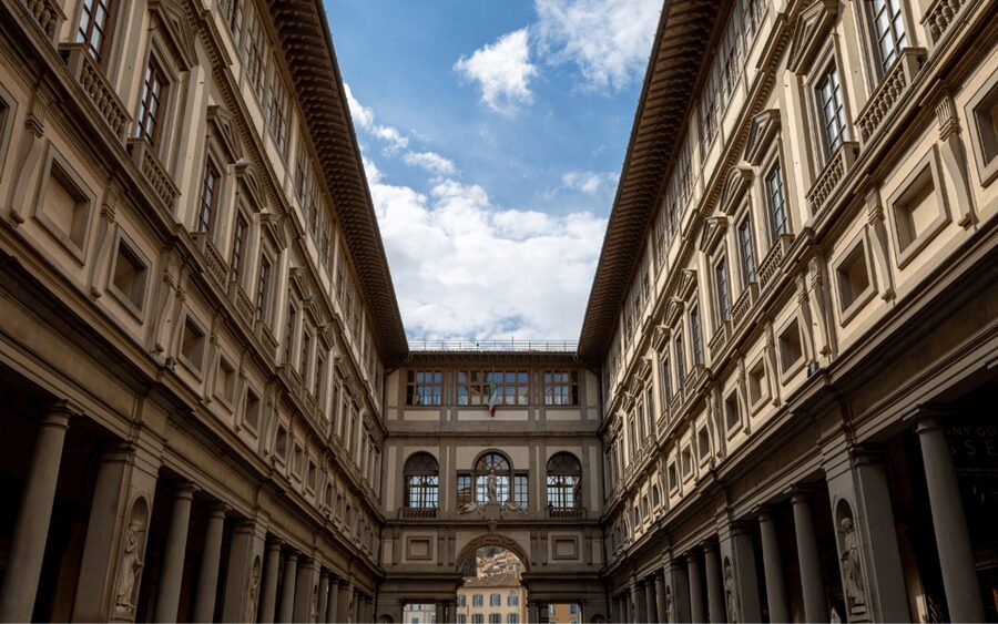 Florence: Uffizi Entry Ticket & Audio Guided Tour with Host - Meeting the ACCORD Team Near Benvenuto Cellini
