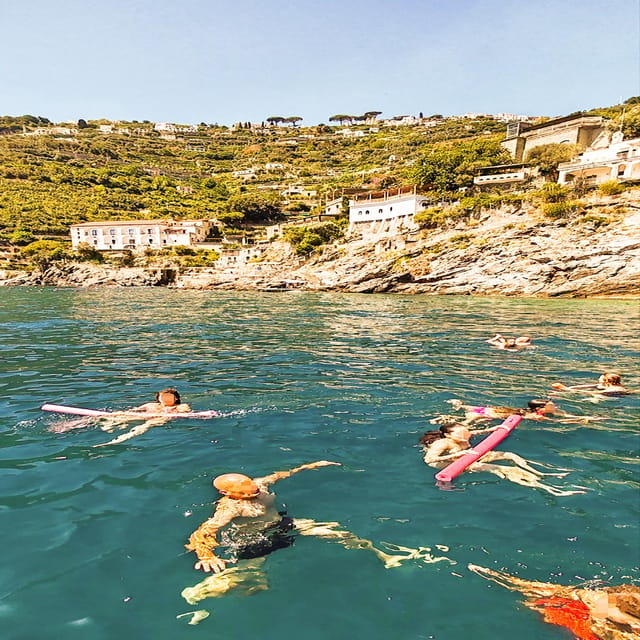 From Amalfi: Coast & Furore Fjord Boat Tour with Swim Break - Amalfi and Atrani from the water: two towns with different personalities