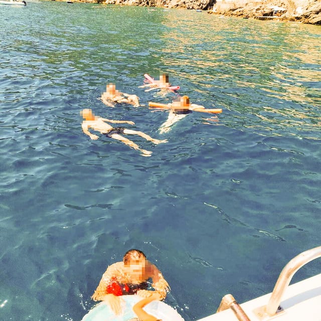 From Amalfi: Coast & Furore Fjord Boat Tour with Swim Break - From Cassone pier to your seats: boarding without the headache