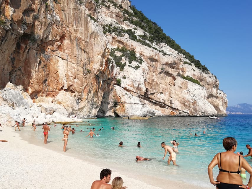 From Arbatax: Full-Day Guided Boat Tour of the Baunei Coast - Pools of Venus: short time, good photos, and time to cool off