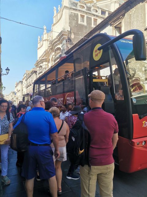 From Catania: Etna tour by Panoramic Bus - Stop 1 to Stop 4: en route views you can actually use