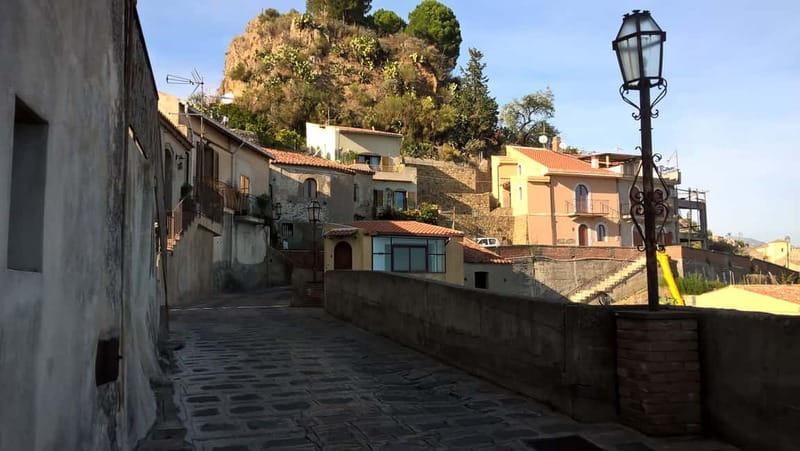 From Catania: Taormina, Savoca, & Castelmola Tour w/ Lunch - Castelmola: The Steps, the Shops, and That Etna-and-Sea View