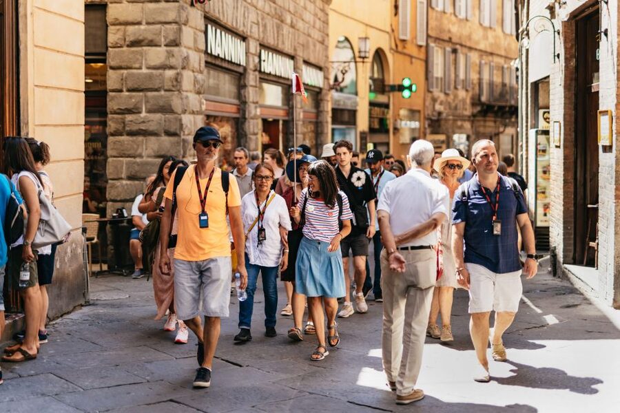 From Florence: Siena, San Gimignano, Pisa & Lunch at Winery - Siena on foot: Piazza del Campo, the Duomo, and the city’s art