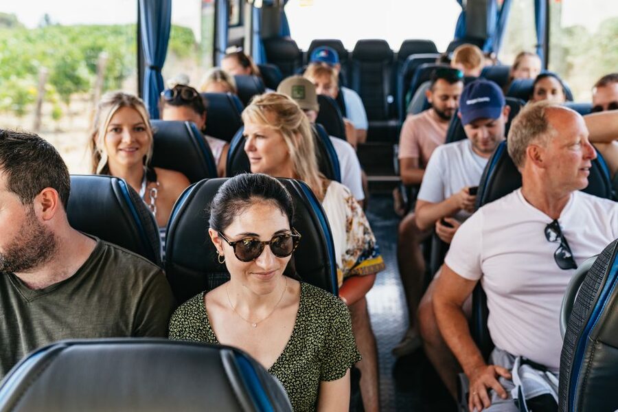 From Florence: Small Group Wine Tasting Tour to Tuscany - The ride out of Florence: air-conditioned minibus, twisty roads, and real views