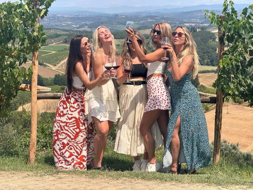 From Florence: Tuscany & San Gimignano Tour with 2 Tastings - Winery Stop 2: Family-run Chianti with vineyards, cellars, and views