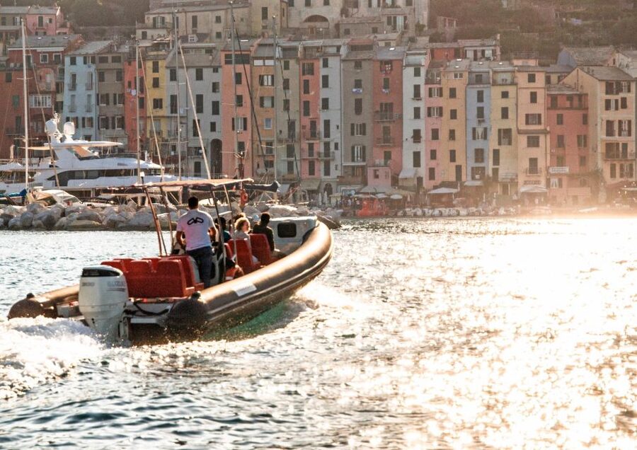 From La Spezia: Portovenere and 3 Islands Boat Trip - Le Bocche strait and the St. Peter’s Church photo setup
