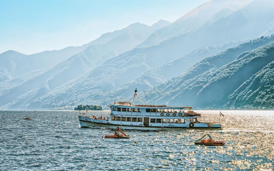 From Milan: Small Group Como, Bellagio, Varenna, Boat Cruise - The Lake Como boat cruise: priority seats and the villa views you came for