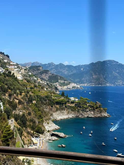 From Naples: Amalfi Coast Full-Day Trip - Lunch options, water, and that optional boat add-on