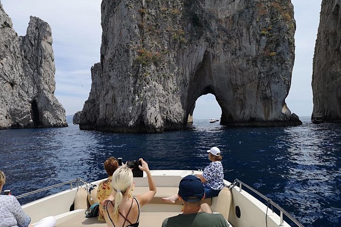 From Naples: Capri and Anacapri Small Group Tour + Ferry - Capri town and La Piazzetta: where you eat, shop, and people-watch