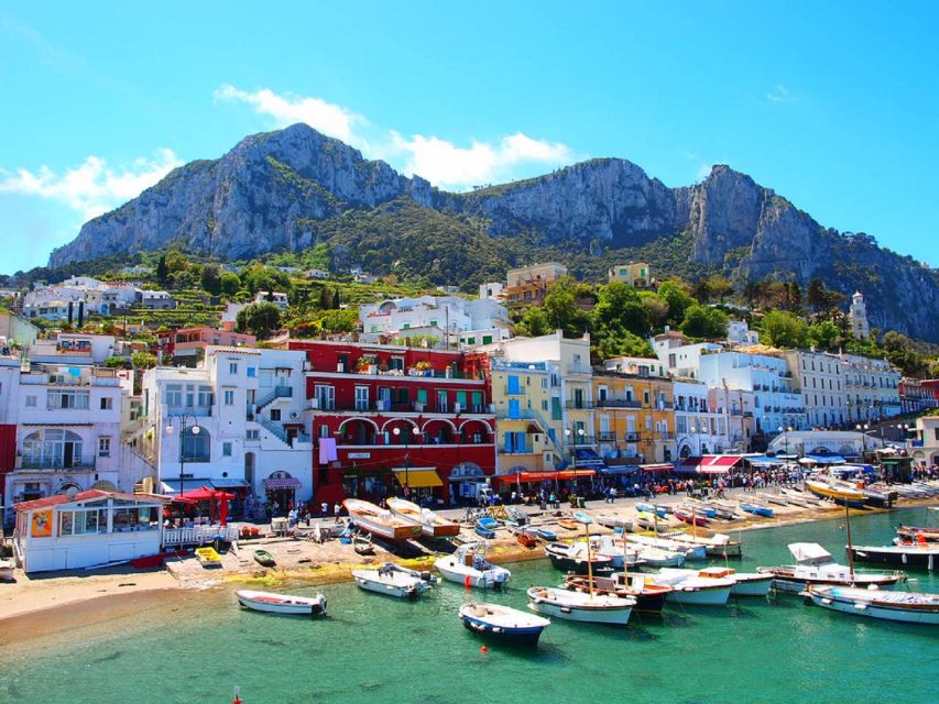 From Naples: Capri Boat Day Trip with Drinks - Morning Logistics: 8:45 Pickup in Naples to the Port of Piano di Sorrento