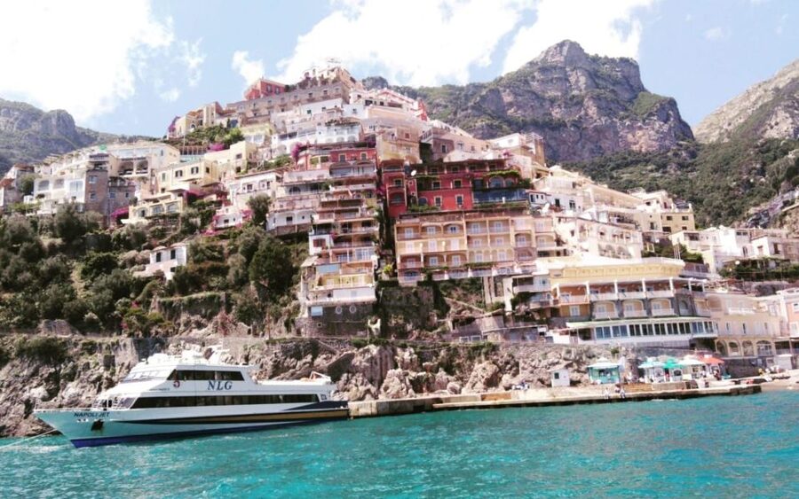 From Naples: Ferry to Amalfi and Positano - Two possible routes: Naples to Amalfi and Positano in either order