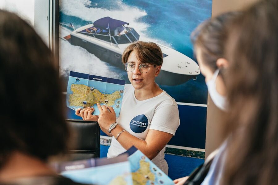 From Naples: Gulf of Naples & Capri Sightseeing Boat Tour - The Faraglioni swim stop at Marina Piccola: when Capri turns from scenic to personal