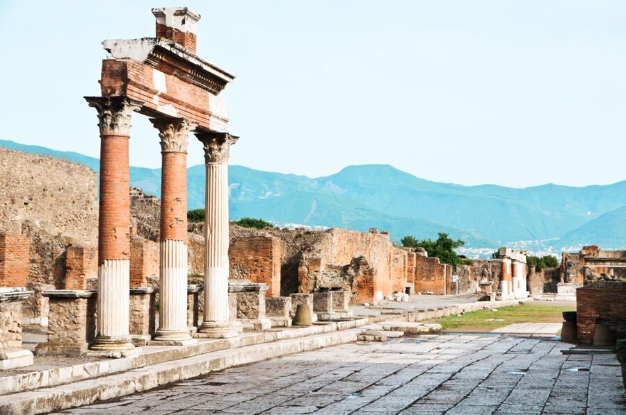 From Naples or Sorrento: Pompei Half-Day Tour - From Naples or Sorrento by Air-Conditioned Van