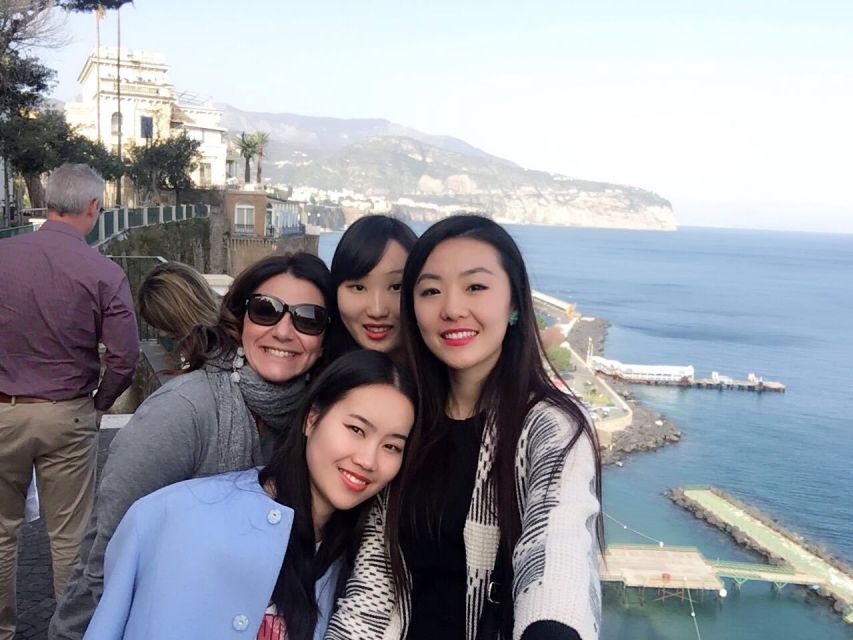 From Naples: Sorrento and Amalfi Coast Shared Day Trip - Driver talk time: what you get in English and where it varies