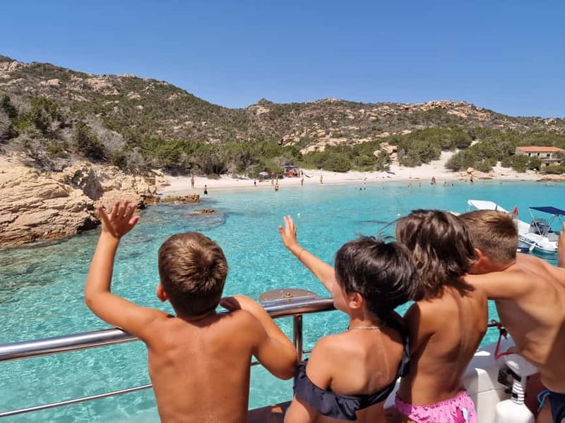 From Palau: 4 stops boat tour to La Maddalena archipelago - The day’s rhythm: Palau meeting time to your 5:15 return
