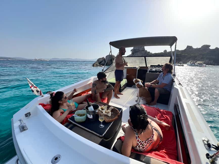 From Palau/La Maddalena: All inclusive Yacht Tour - La Maddalena archipelago by boat, not by wishing