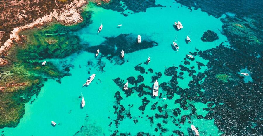 From Palau: La Maddalena Archipelago Boat Tour with Pasta - La Maddalena in one day: why this route works