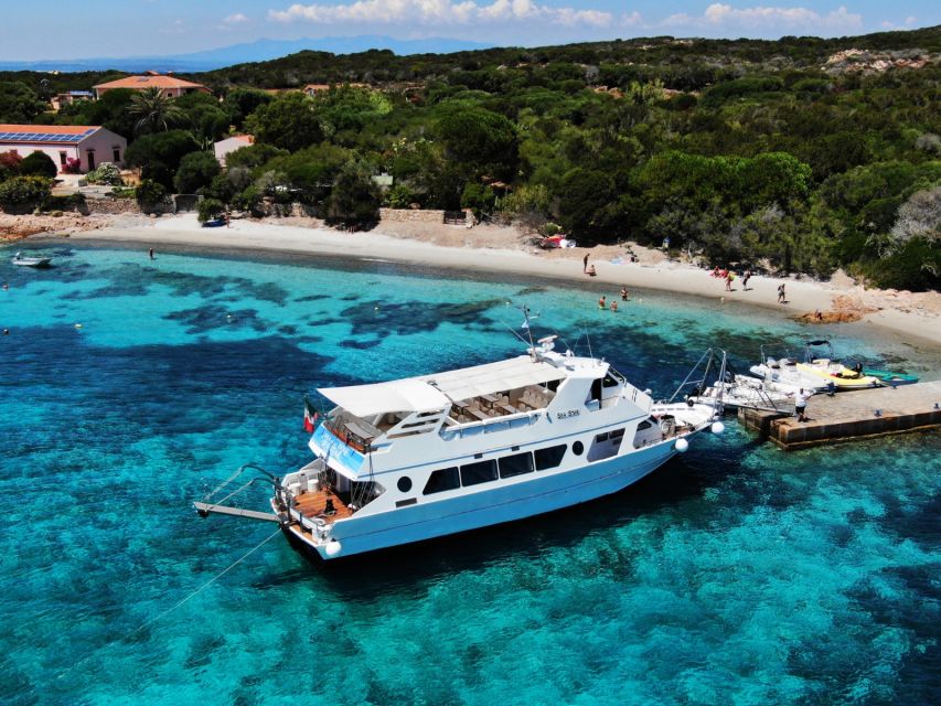 From Palau: La Maddalena Islands Full-Day Trip by Boat - Spargi time: white-sand lounging plus easy swimming opportunities
