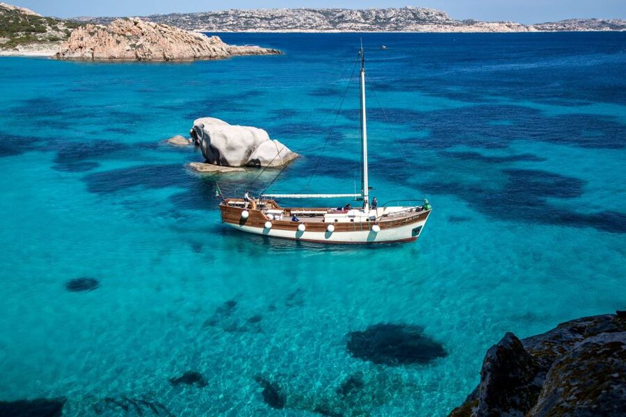 From Palau or La Maddalena: Archipelago Sailing Ship Tour - Spargi rock formations and Cala Corsara beach time