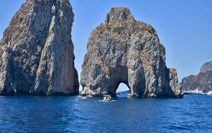 From Positano: Day trip to Capri - Group Tour by boat - Meeting at Positano Boats and what the onboard experience feels like