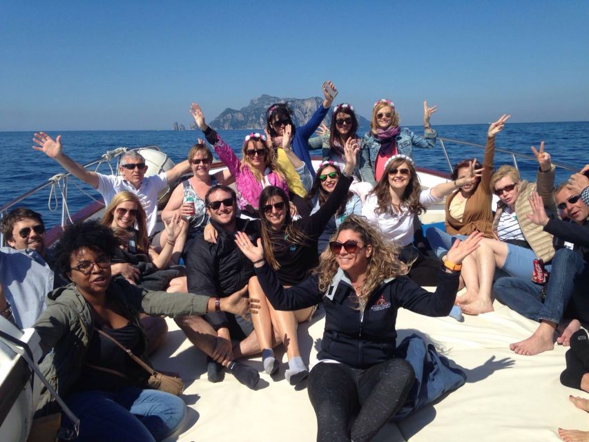 From Positano, Praiano, or Amalfi: Capri Full-Day Boat Tour - Key points to know before you go
