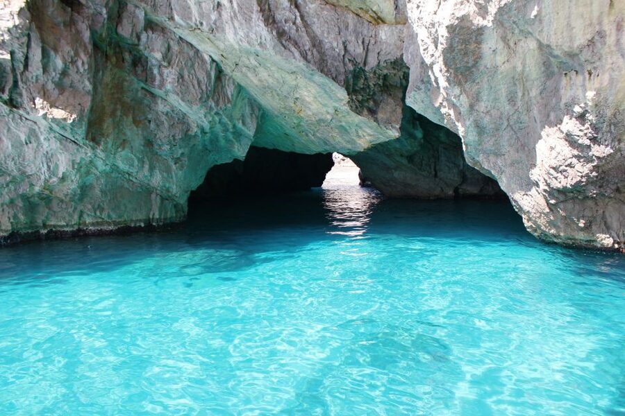 From Positano: Sorrento Coast & Capri Full-Day Trip by Boat - Cruise day highlights: Marina Grande, Roman ruins, and the natural waterfall