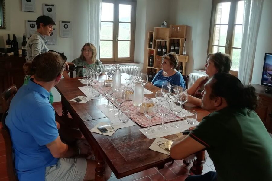 From Siena: Brunello di Montalcino Guided Wine Tour W/ Lunch - Montalcino town time, medieval fortress views, and real wandering
