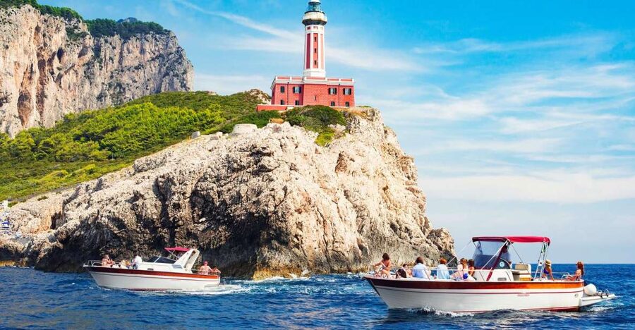 From Sorrento: Capri Island Boat Day Trip With Transfer - Small-Group Yacht Day, From Your Sorrento Hotel
