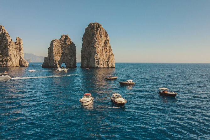 From Sorrento: Capri Small-Group Boat Tour with 4 Hours ashore - Boarding day from Sorrento: Via Marina Piccola and the 9:00 start