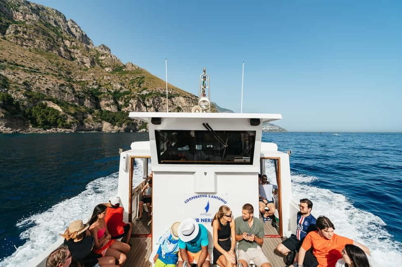 From Sorrento/Nerano: Amalfi and Positano Boat Tour - Positano for 1.5 to 2 hours: shops, viewpoints, and the fun kind of chaos