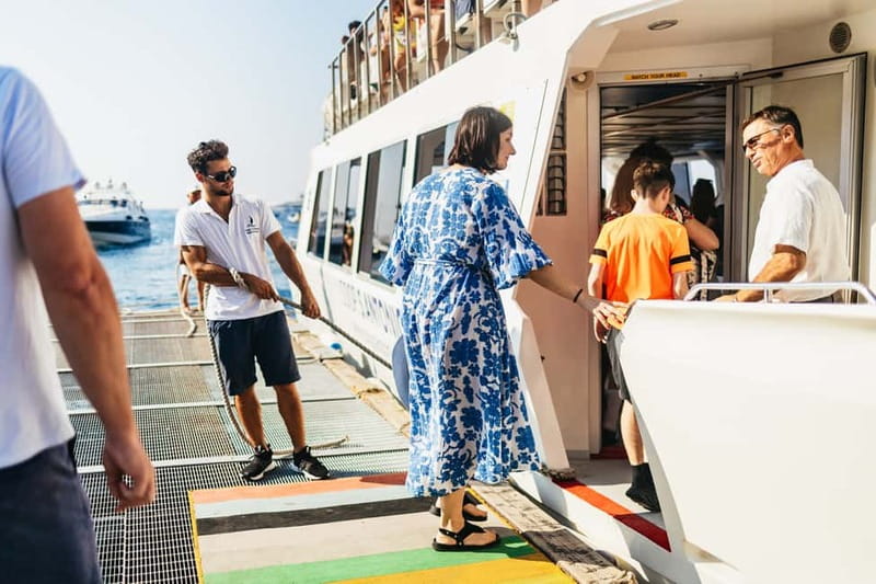 From Sorrento/Nerano: Capri Island Cruise with Guide Onboard - Bus and ferry timing, how the schedule shapes your day