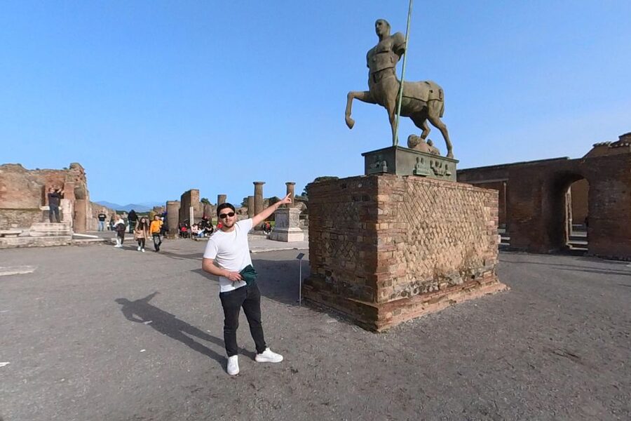 From Sorrento: Pompeii and Vesuvius Guided Tour with Lunch - Mount Vesuvius: the climb, the views, and the crater reality