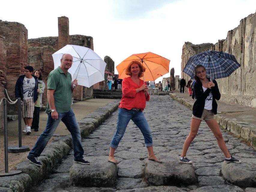 From Sorrento: Pompeii Ruins All-inclusive Guided Tour - Group Size, Earphones, and Hearing Your Guide