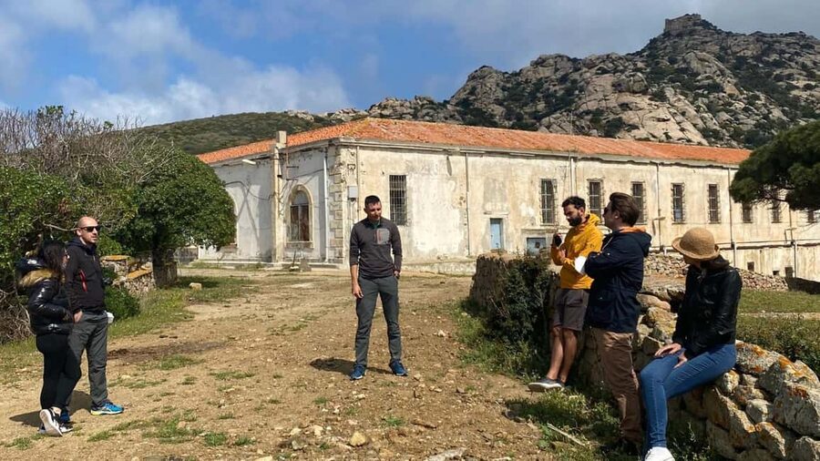 From Stintino: Asinara minivan tour - C.R.A.M.A. the Sea Turtle Recovery Center: worth the stop, cost in cash