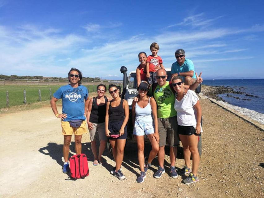 From Stintino: Asinara minivan tour - The final vehicle stretch and the return ferry to Stintino