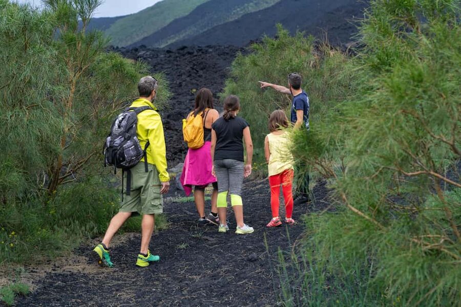 From Taormina: Etna Tour with Hiking, Cave Visit, & Tastings - Grotta dei Tre Livelli: Helmeted, Headlamp-On Etna Underground