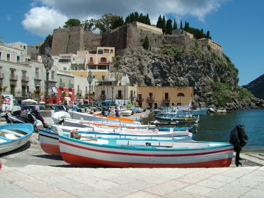 From Taormina: Lipari and Vulcano Mini Cruise Aeolian Tour - The return boat cruise: Faraglioni, Horse Cave, and Mermaid’s Rock