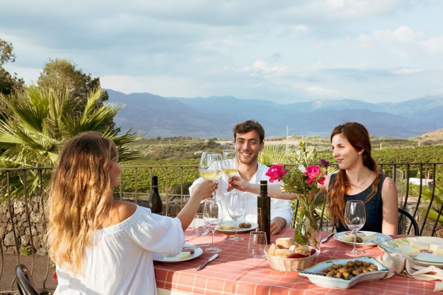 From Taormina: Mount Etna Food and Wine Tasting Tour - The Drive Through Sicilian Villages, Lava Stone, and Fruit Groves
