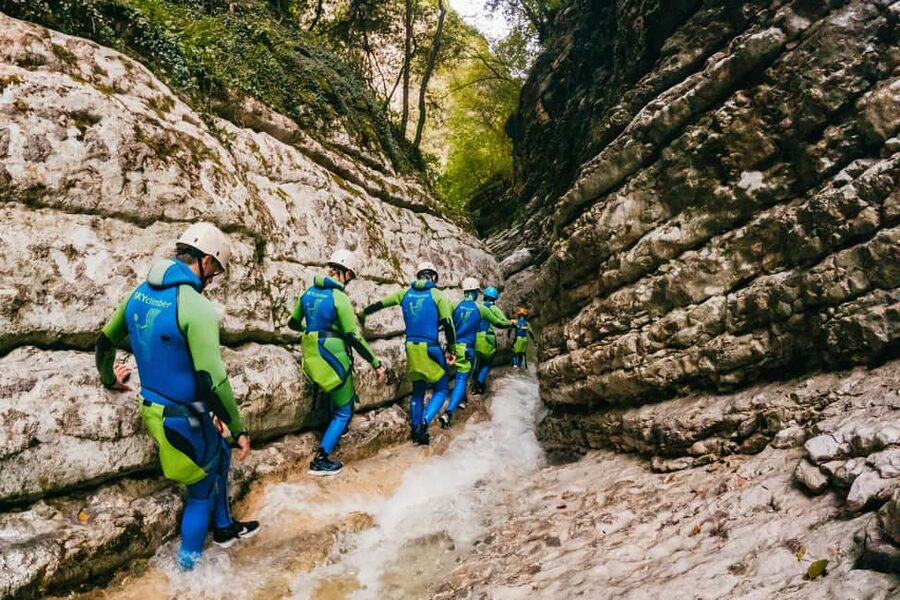 From Tignale, Lake Garda: Beginner-Friendly Canyoning Tour - The Walk In, the Heat, and How to Prep Physically